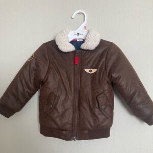 Little me Aviator pilot Flight Jacket 2T top gun type coat